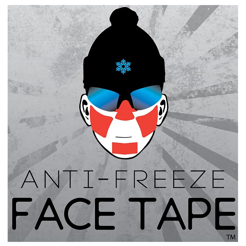 Anti-Freeze Face Tape-Tan & Blue & Pink & Red & Black
