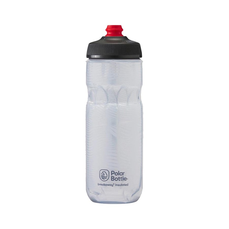 Polar/Hydrapak Breakaway Insulated 20oz Water Bottle 591ml / 20oz White