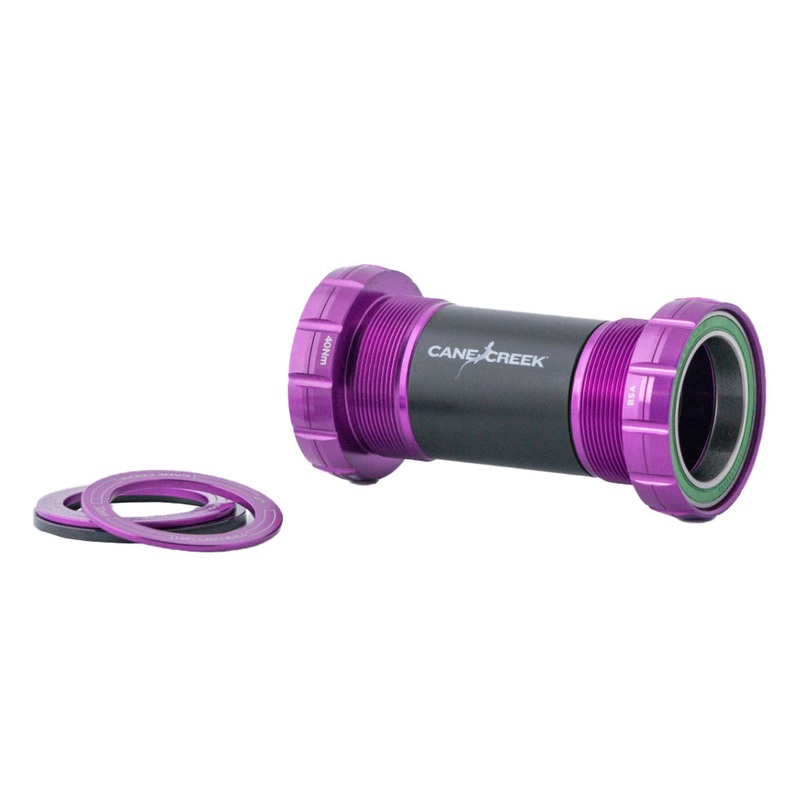 Cane Creek Hellbender 70 Bottom Bracket – English For DUB Spindle Purple
