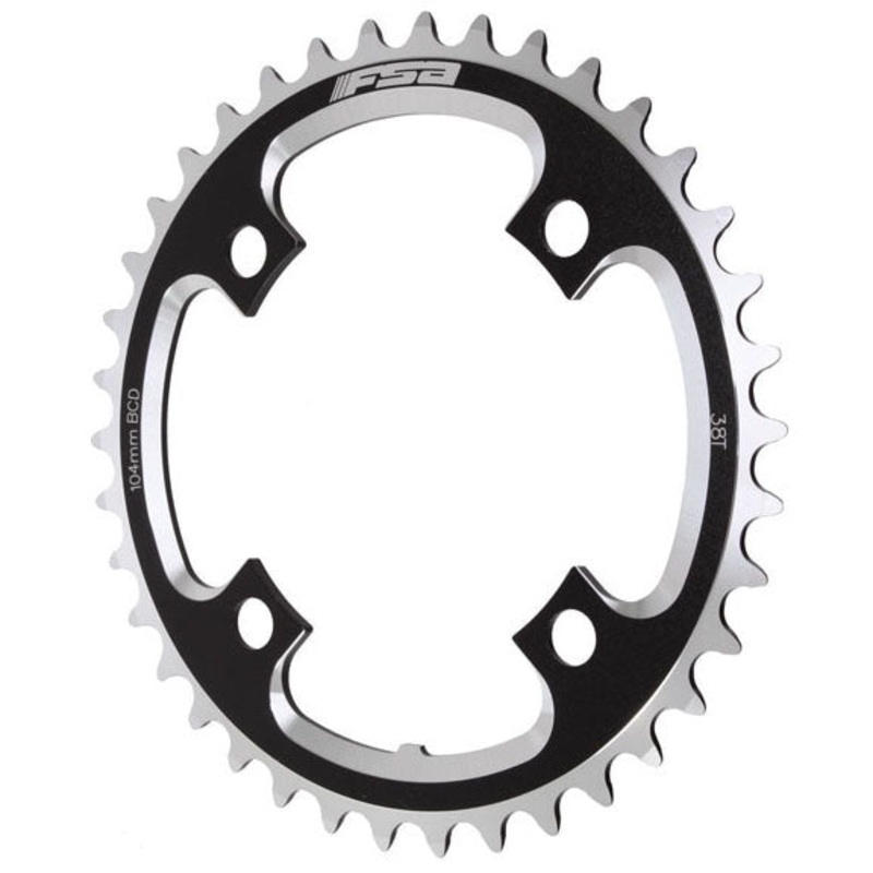 FSA DH/SS MTB 38t 104mm Chainring 3mm Thick Black