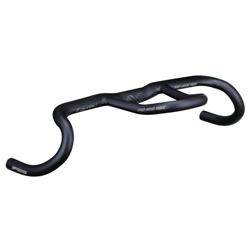 Full Speed Ahead Pro-Wing AGX Drop Handlebar – Aluminum 31.8mm 42cm Black
