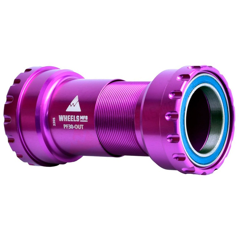 Wheels Mfg PF30 Threaded BB SRAM DUB Base – Purple