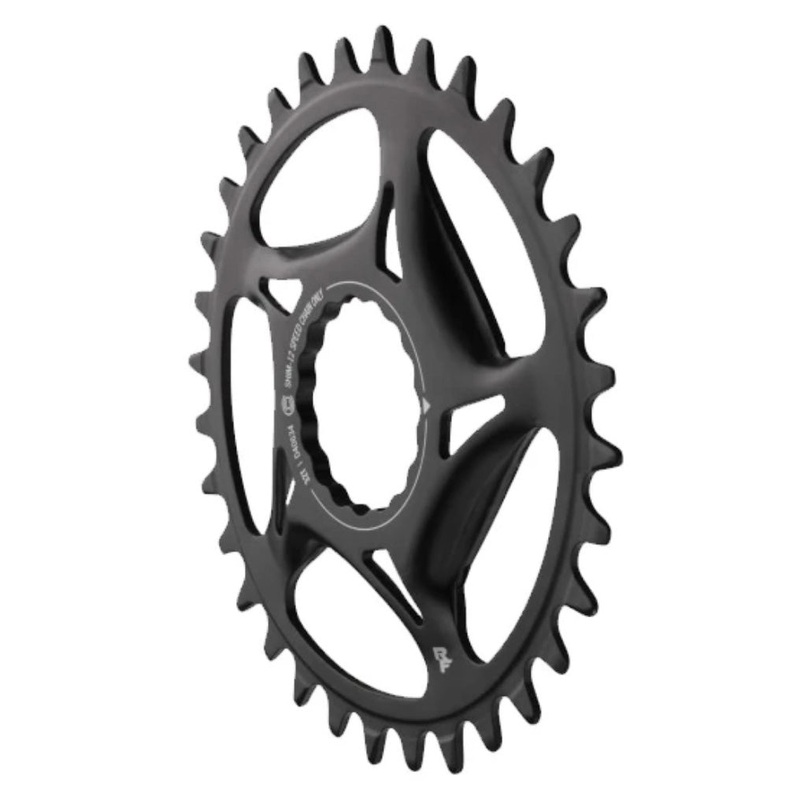 RaceFace Narrow Wide Direct Mount CINCH Steel Chainring – Shimano 12-Speed requires Hyperglide+ compatible chain 34t BLK