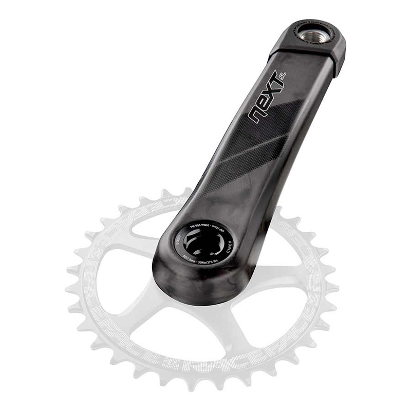 RaceFace Next SL G5 Crankset – 170mm Direct Mount 136mm RaceFace CINCH Spindle Interface BLK
