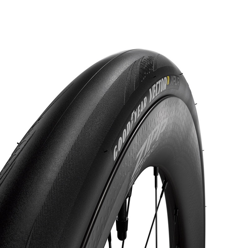 Zipp Goodyear Vector R XPLR Gravel Tire 700x40C Folding Tubeless Ready Dynamic:UHP M:Wall M:Shield 120TPI Black