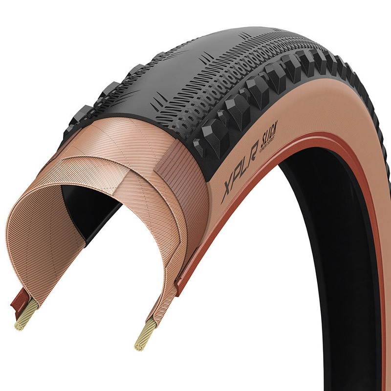 Zipp Goodyear XPLR Slick Gravel Tire 700x45C Folding Tubeless Ready Dynamic:UHP M:Wall Black