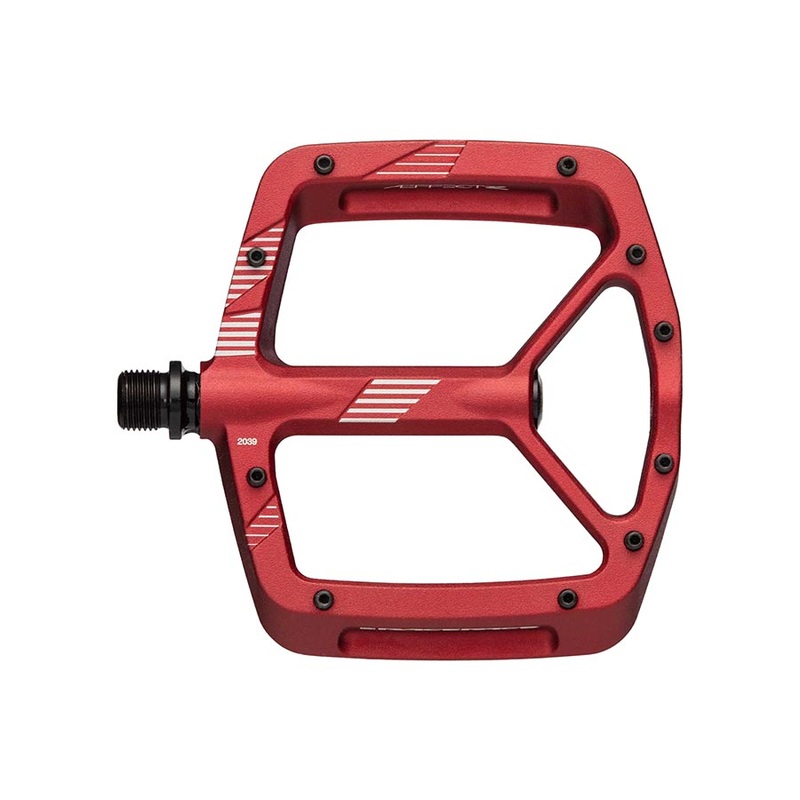 RaceFace Aeffect R Pedals – Platform Aluminum 9/16 Red
