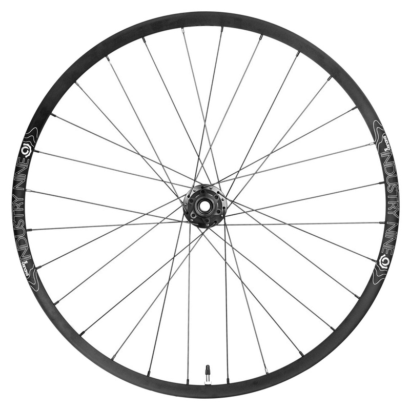 1/1 Enduro Front Wheel-Black/Black-27.5″ & 29″-Boost (15 x 110mm)