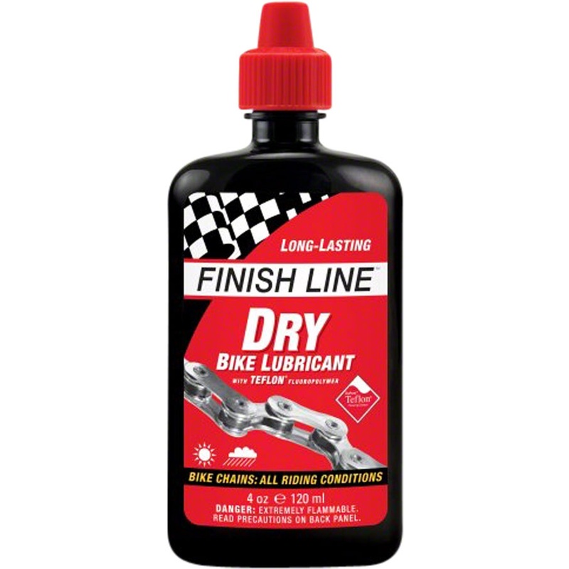 Finish Line DRY Bike Chain Lube – 4 fl oz Drip