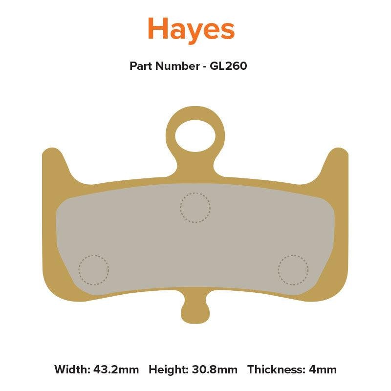 Gold Label HD Brake Pads – Hayes Dominion A4