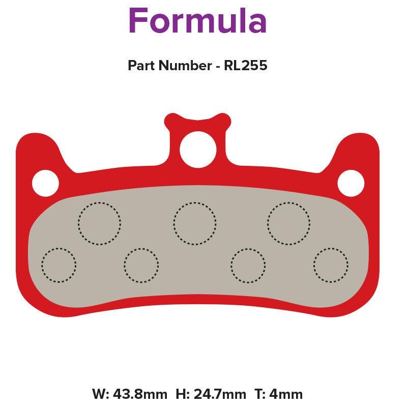 Red Label Race Brake Pads – Formula Cura 4
