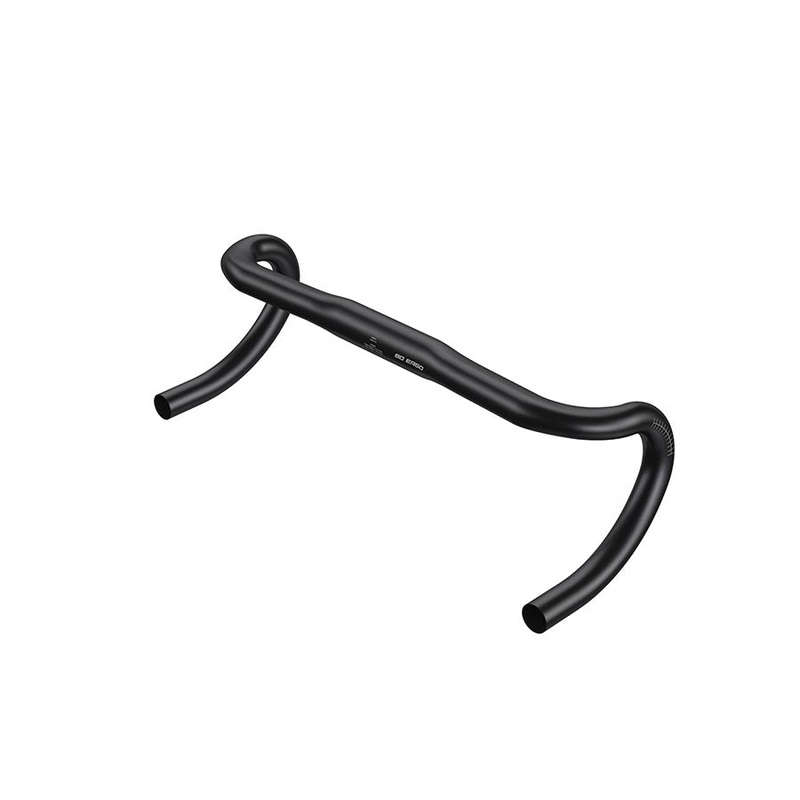 Zipp Service Course 80 Ergo Drop Handlebar – Aluminum 31.8mm 42cm Bead Blast BLK A2