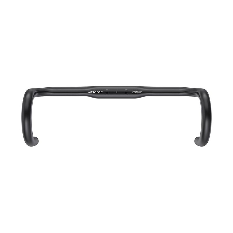 Zipp Service Course 80 Ergo Drop Handlebar – Aluminum 31.8mm 44cm Bead Blast BLK A2