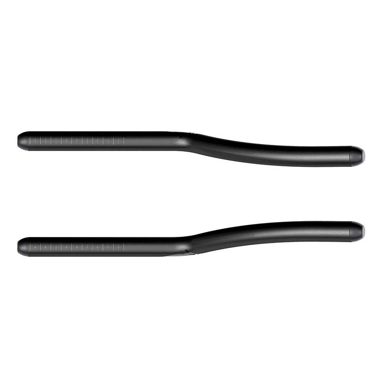 Zipp Vuka Alumina Evo 70 Extensions – 22.2mm 360mm Bead Blast Black
