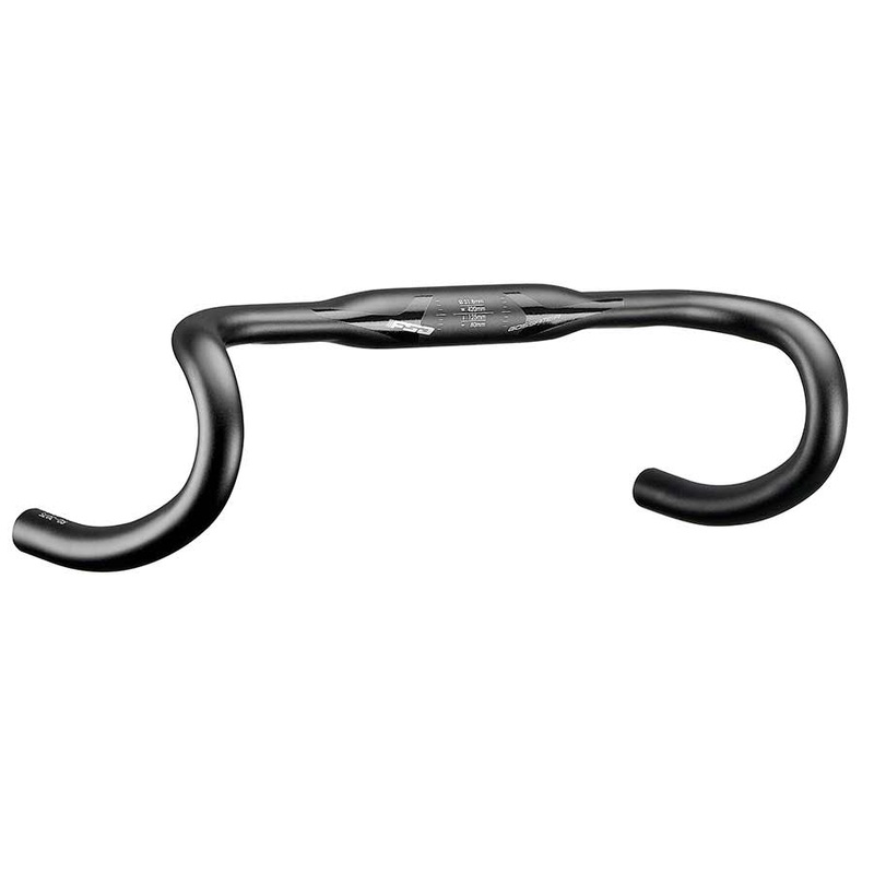 Full Speed Ahead Gossamer Compact Drop Handlebar – Aluminum 31.8mm 38cm BLK