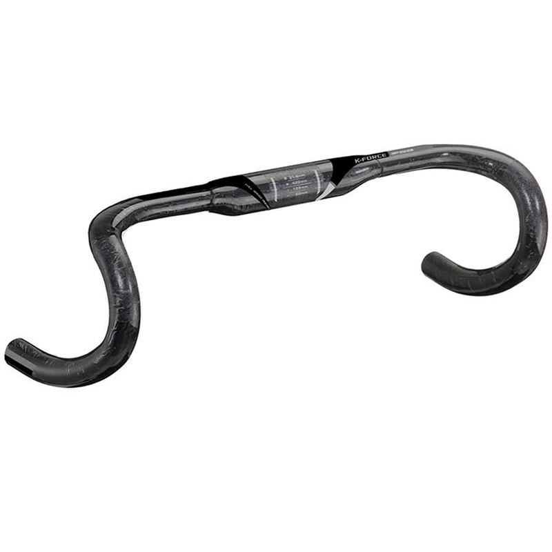 Full Speed Ahead K-Force Compact Drop Handlebar – Carbon 31.8mm 40cm Black