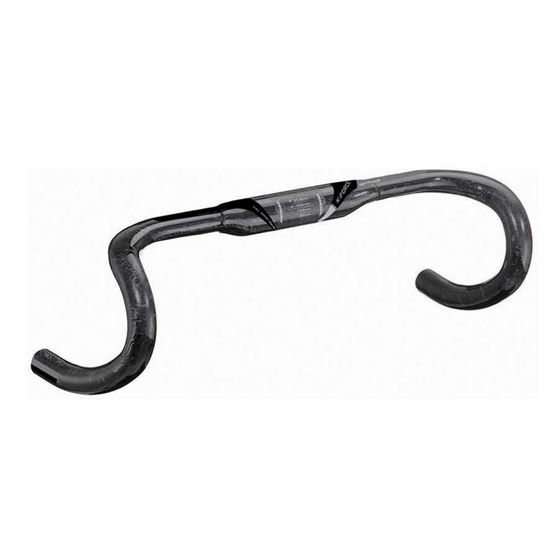Full Speed Ahead K-Force Compact Drop Handlebar – Carbon 31.8mm 44cm Black