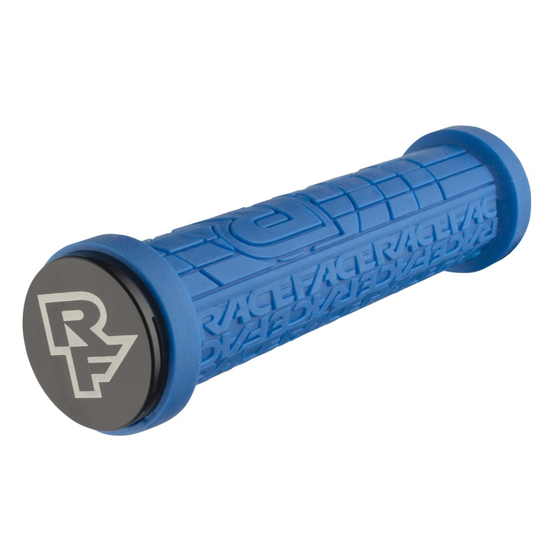 RaceFace Grippler Grips – Blue Lock-On 33mm