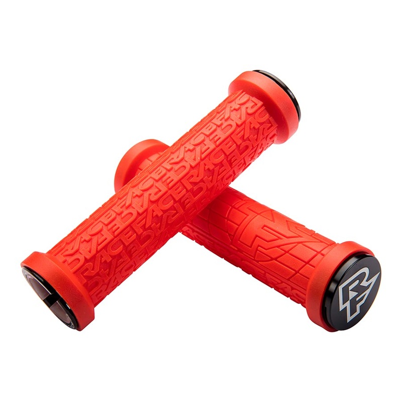 RaceFace Grippler Grips – Red Lock-On 30mm