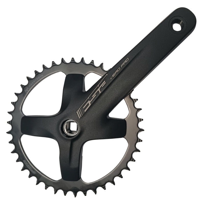 Full Speed Ahead Vero Pro 1x Crankset – 175mm 10/11-Speed 42t MegaTooth Chainring 120BCD JIS Spindle Interface N11 BLK