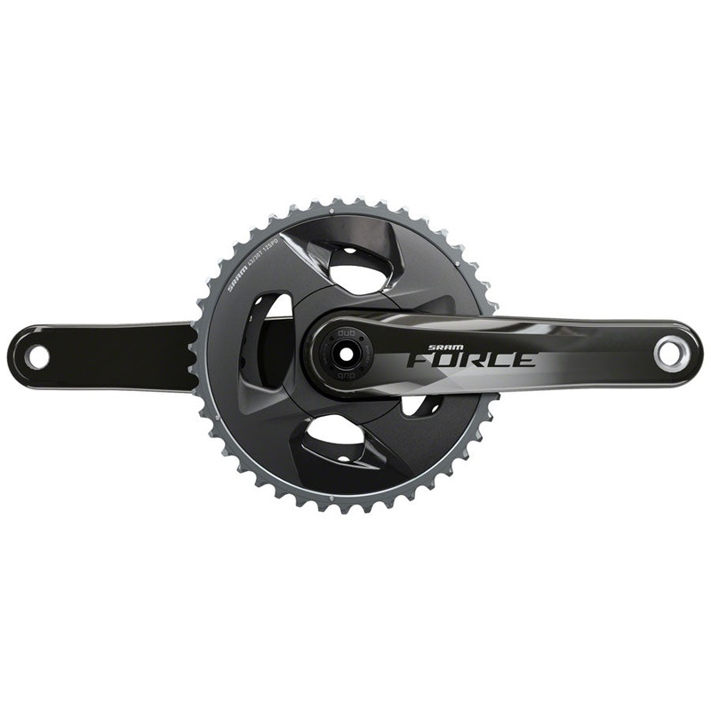 SRAM Force AXS Wide Crankset – 170mm 12-Speed 43/30t 94 BCD DUB Spindle Interface Natural Carbon D1