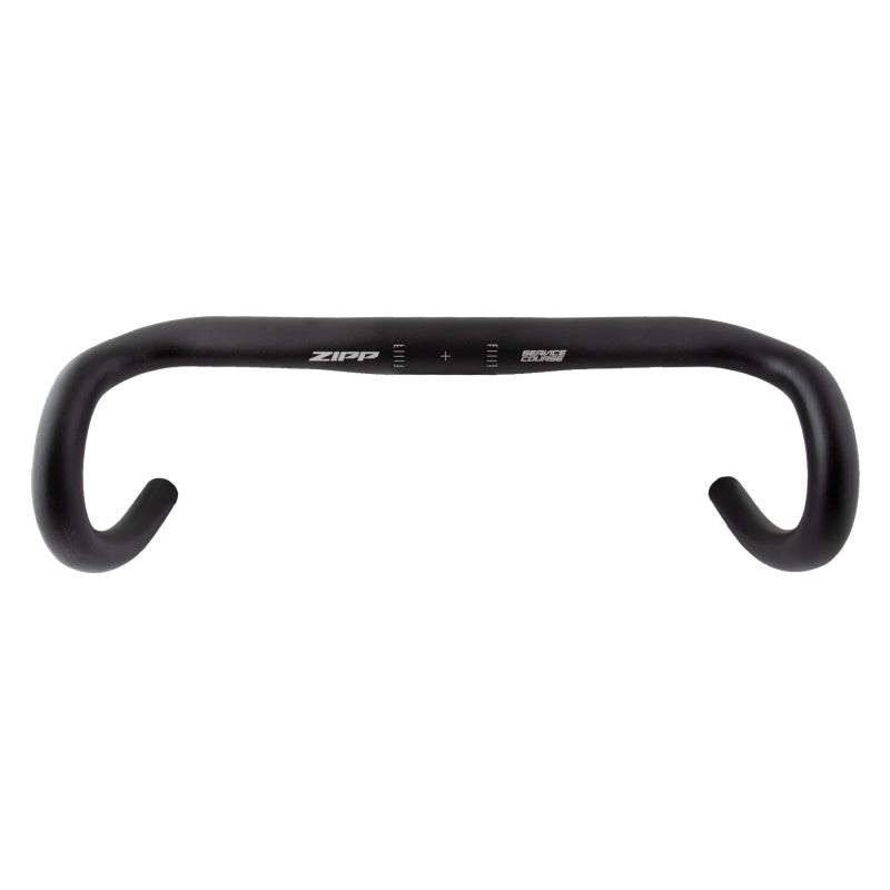 Zipp Service Course 70 Ergo Drop Handlebar – Aluminum 31.8mm 38cm Bead Blast BLK B2