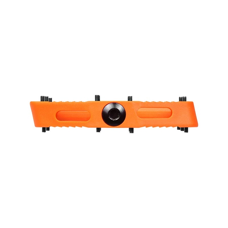 SDG Components Comp Platform Pedals Body: Composite Spindle: Cr-Mo 9/16 Orange Pair
