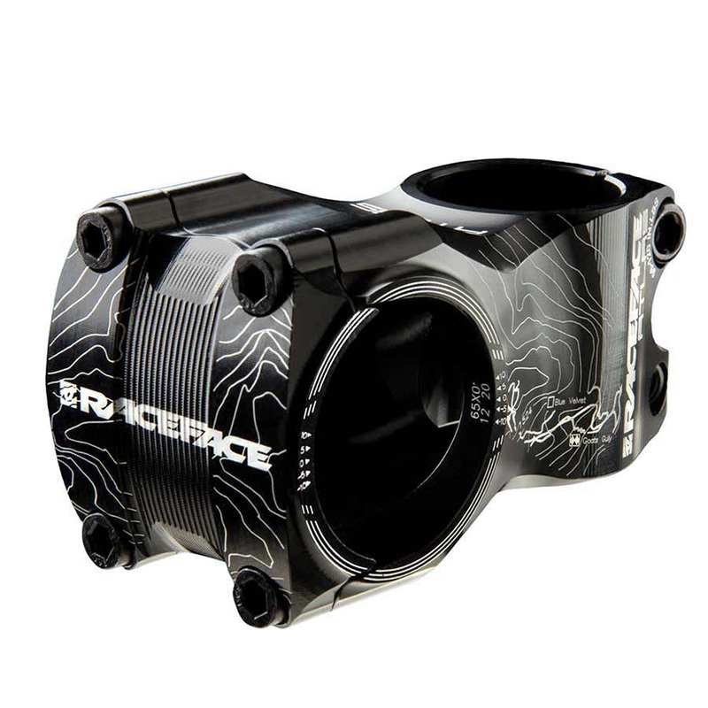 RaceFace Atlas 35 Stem – 50mm 35 Clamp +/-0 1 1/8 Aluminum Black