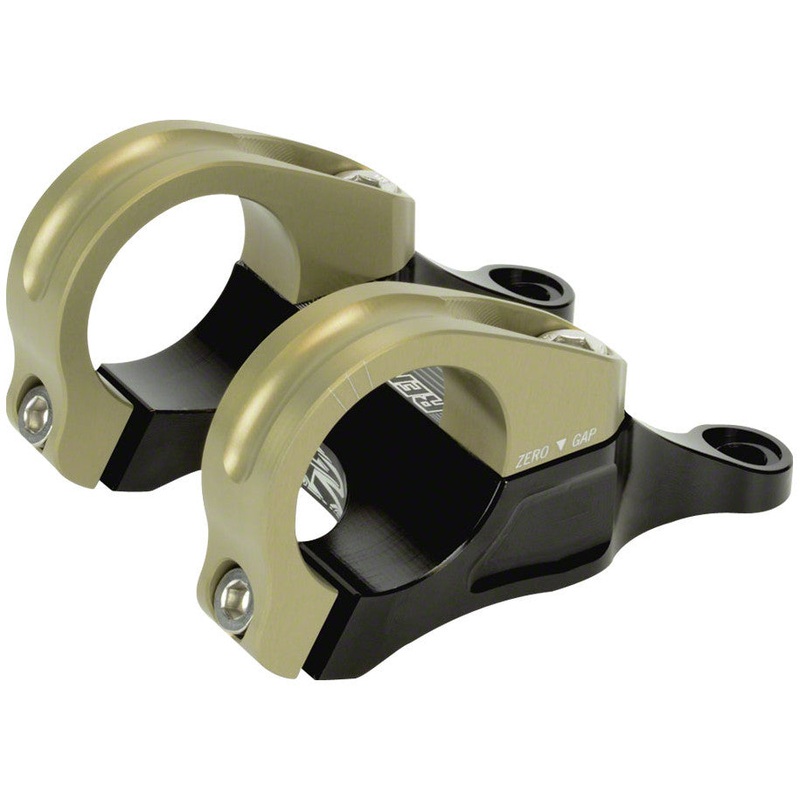 Integra II Stem-Black/Gold-31.8mm & 35mm-45mm / 0mm rise & 45mm / 10mm rise & 50mm / 0mm rise & 50mm / 10mm rise