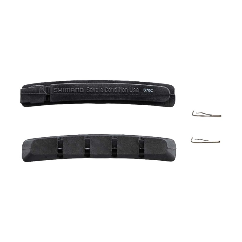 Shimano MTB Brake Shoe Set S70C Inserts Only (OEM Pack, No Box)