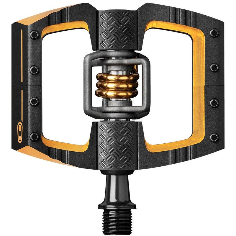 Mallet DH 11 Pedals-Black/Gold-9/16 “