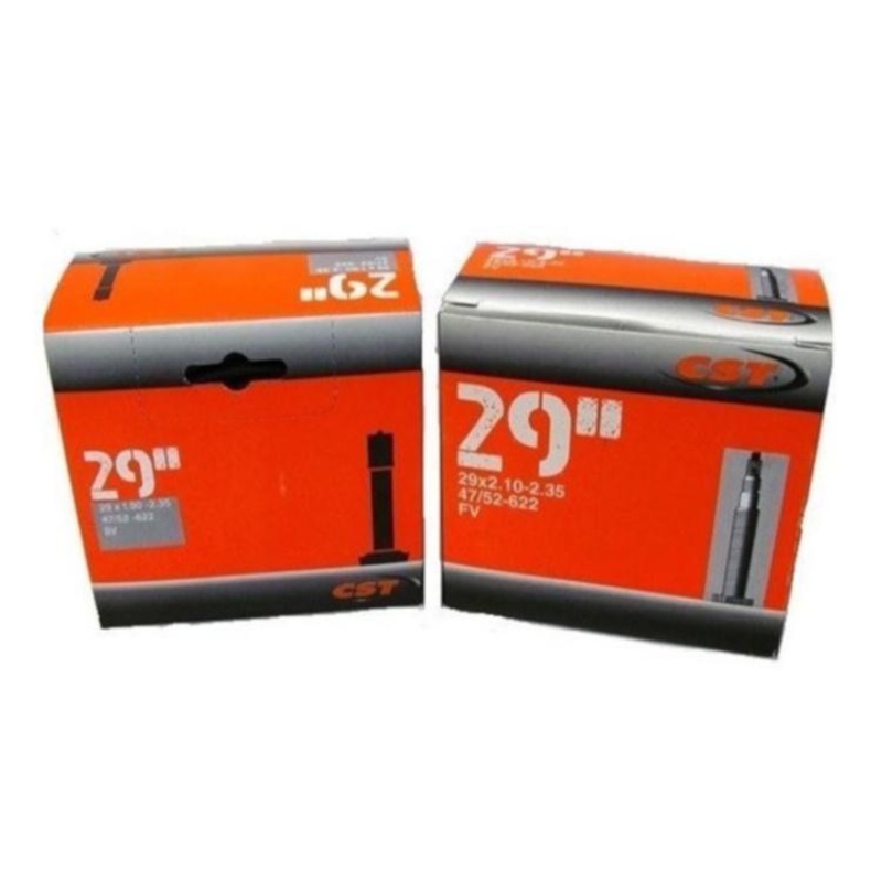 CST 29 Tube-29×1.90/2.35 / Schrader & 29×1.90/2.35 / 48mm Schrader & 29×1.90/2.35 / Presta & 29×1.90/2.35 / 48mm Presta & 29×2.40/2.80″ / 48mm Presta