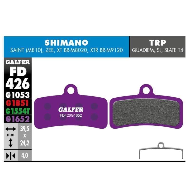 Galfer FD426 Brake Pads – E-Bike – Shimano 4 Pot