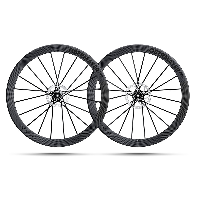 Lightweight Obermayer-Tubuless Disc (EVO)-Campagnolo-Schwarz Edition