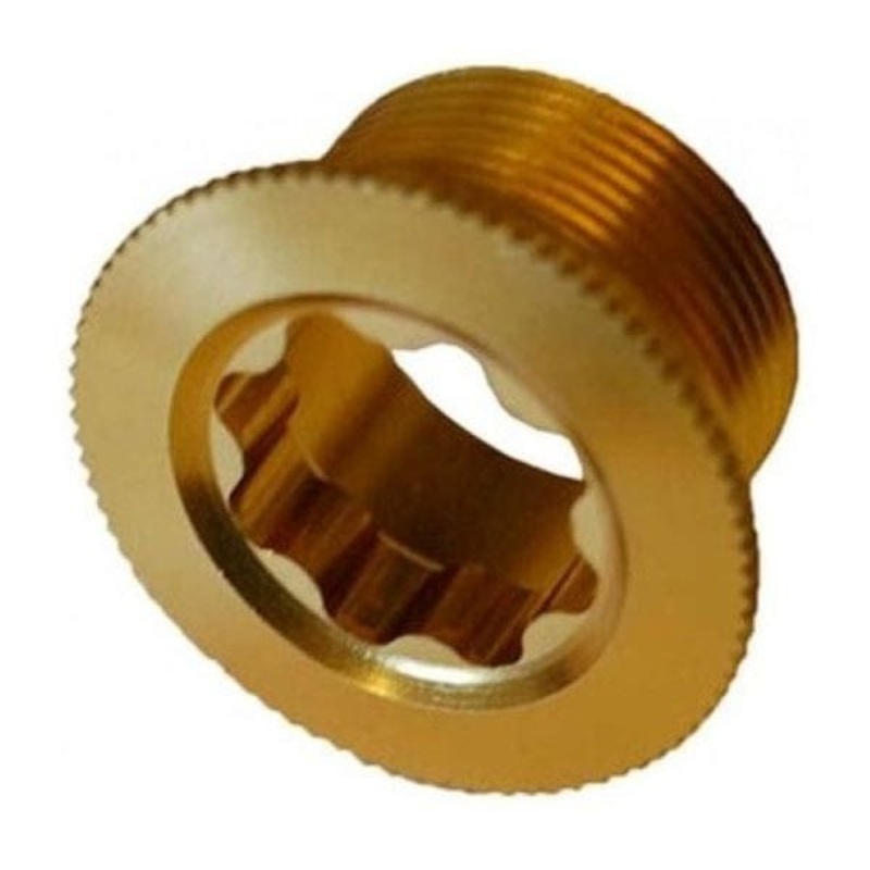 Shimano Saint FC-M820 Crank Tension Bolt Hollowtech M19x1 / Gold