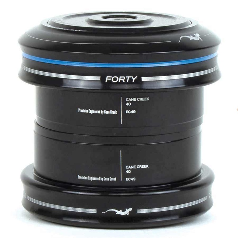 Cane Creek 40 EC49/38.1 / EC49/40 Headset 1.5 Straight Steerer Black