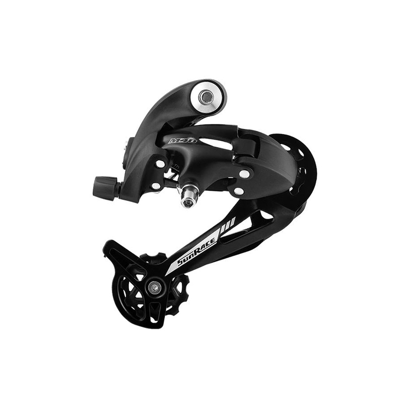 SunRace M41 Rear Derailleur – 7/8-Speed Long Cage Black