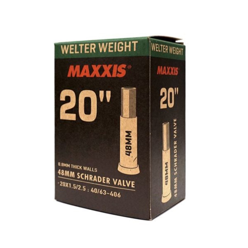 Maxxis Welter Weight Tube / 20×1.5-2.5 / 48mm Schrader