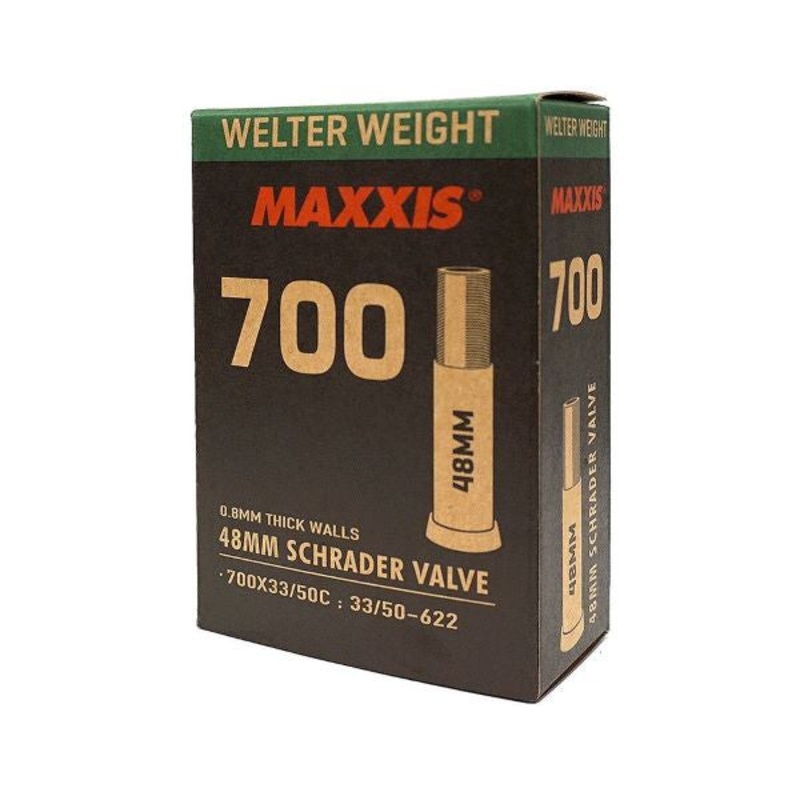 Maxxis Welter Weight Tube / 700×33/50c / 48mm Schrader