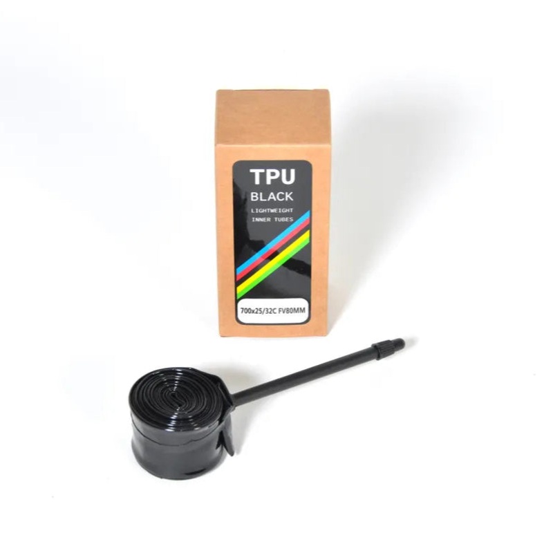 TPU Black 700 x 25/32c Inner Tube / Presta / 80mm