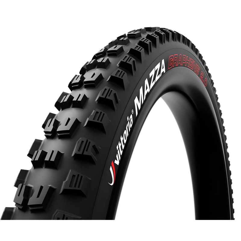 Vittoria Mazza Trail Tire – 27.5 x 2.4 Tubeless Folding Anthracite/BLK Trail TNT Graphene G2.0