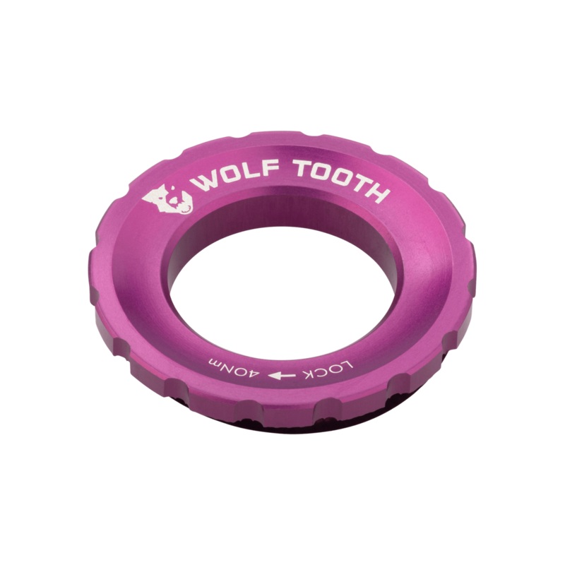 Wolf Tooth Centerlock Lockring Purple
