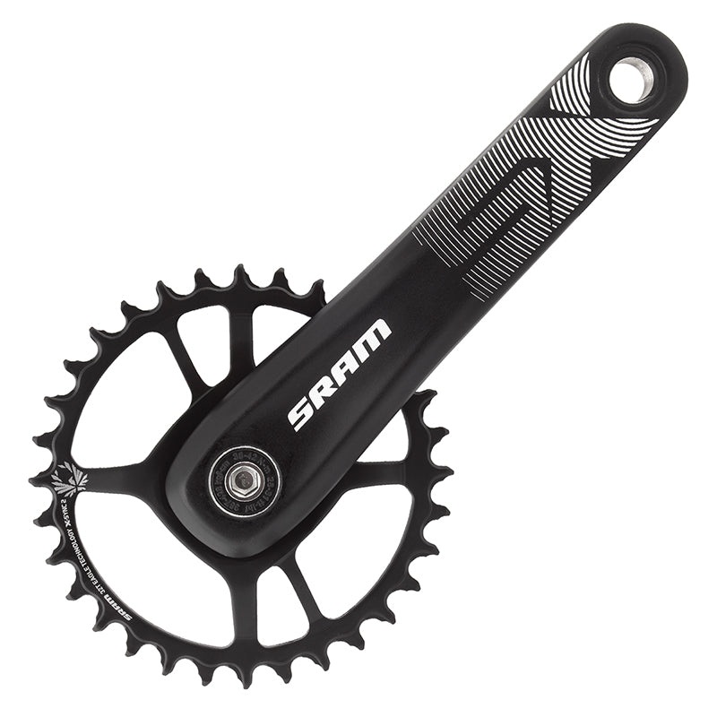 SRAM SX Eagle Boost 148 Crankset – 170mm 12-Speed 32t Direct Mount Power Spline Spindle Interface BLK A1