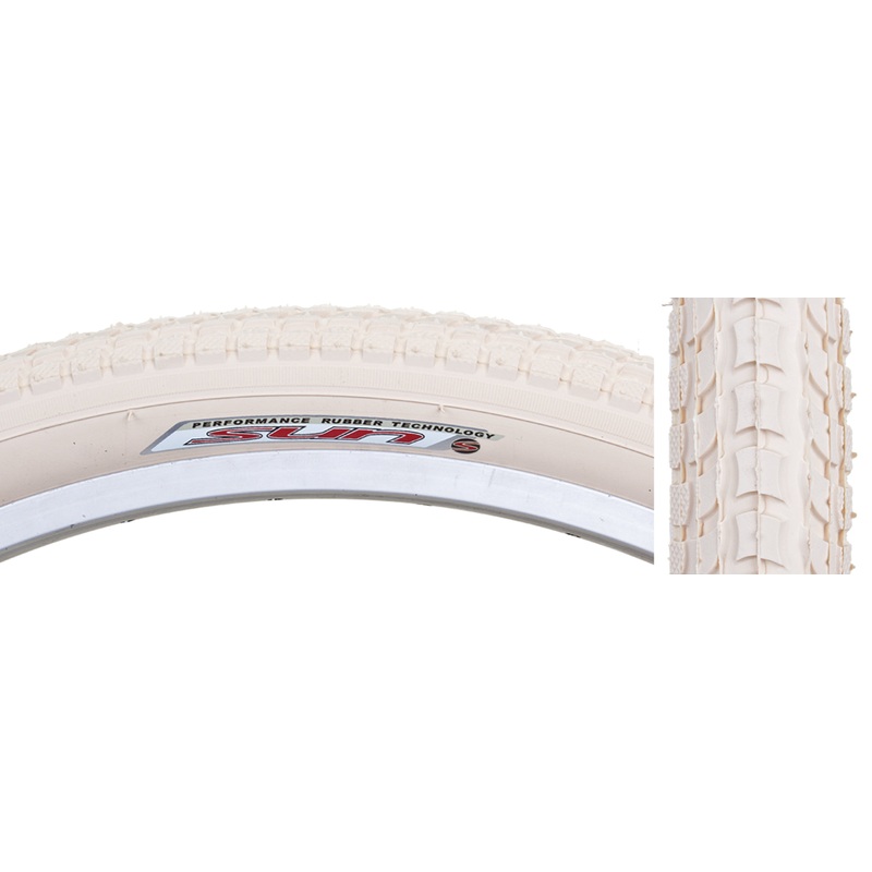 Sunlite 26 X 2.125 CRM/CRM CRUISER K927 w/SUN LOGO KOMFORT WIRE