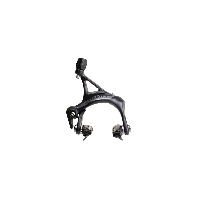 SRAM BRAKE CALIPER FORCE D1: BLACK FRONT