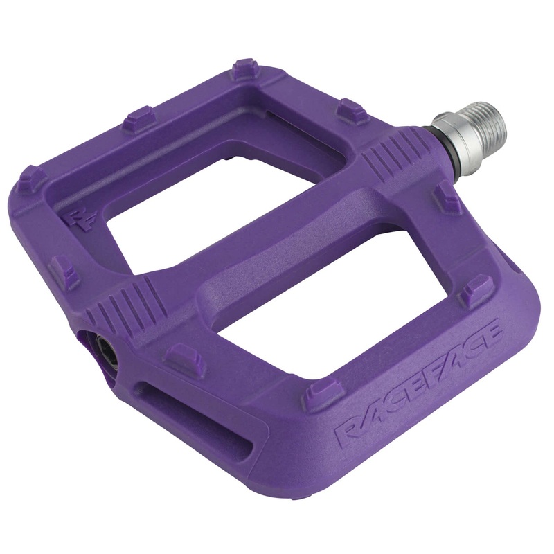 RaceFace Ride Pedals – Platform Composite 9/16 Purple