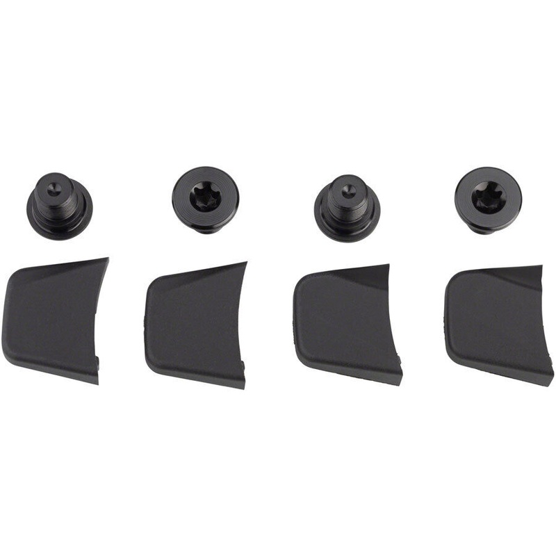 SRAM RED/Force eTap AXS Crank Chainring Bolt Kit – For 1x, Aluminum, Black, D1