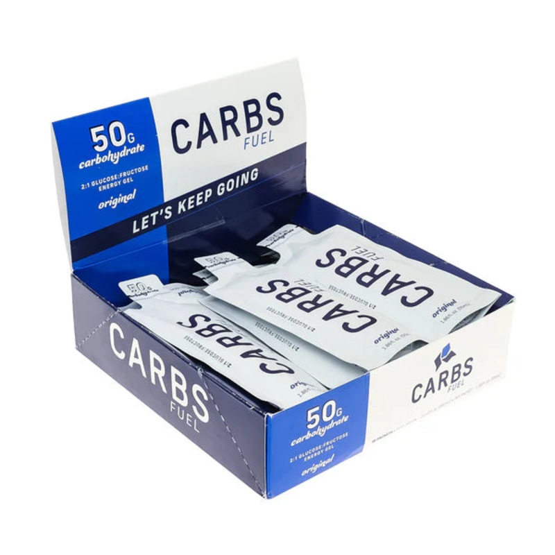 Carbs Fuel Original 50g Energy Gels Box of 18