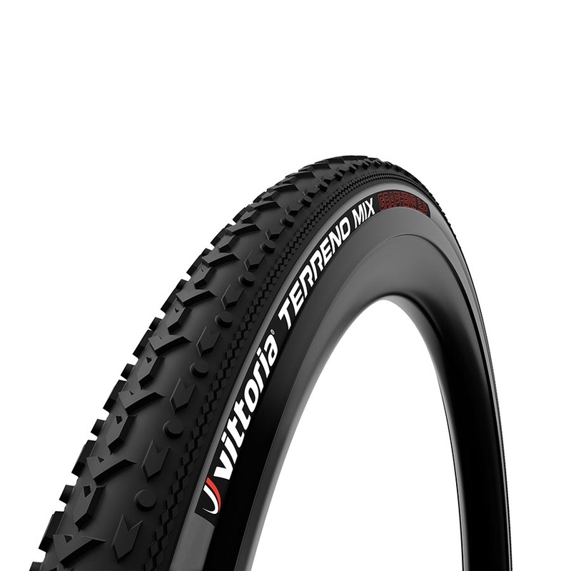 Vittoria Terreno Mix Tire – 700 x 40 Tubeless Folding BLK/Anthracite 1C TNT G2.0