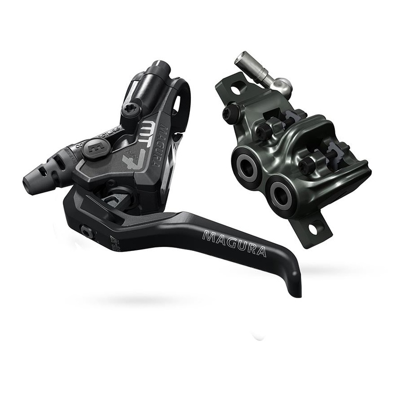 Magura MT7 HCW Disc Brake Lever – Front Rear Hydraulic Post Mount BLK/Gray